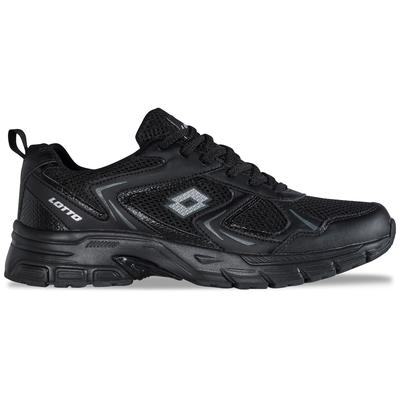 Sneaker LOTTO, Damen, Gr. 45, schwarz, Kunstfaser, Synthetik, Schuhe Sneaker, - besonders leicht & bequem