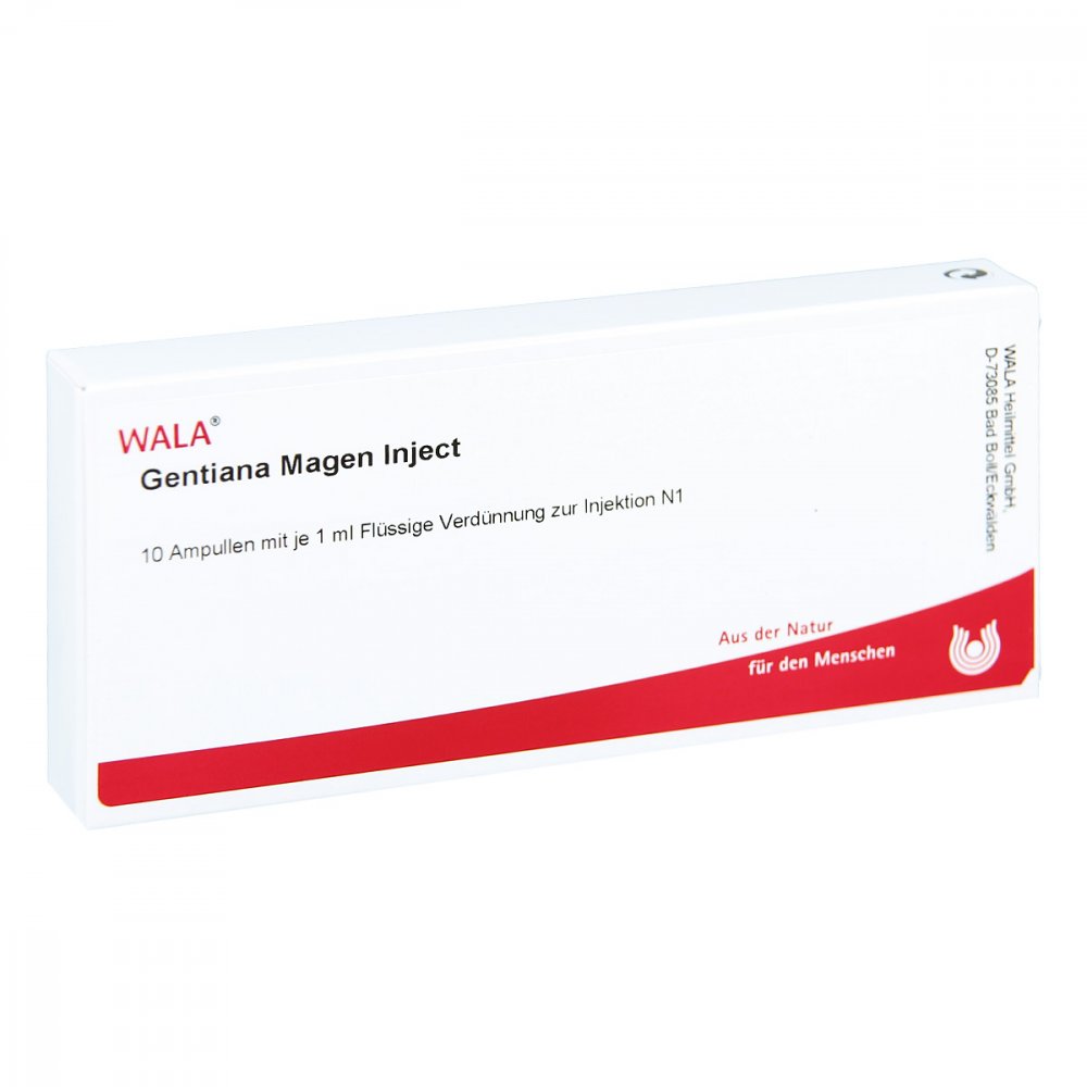 WALA Heilmittel GmbH Gentiana Magen Inject Ampullen 00081398