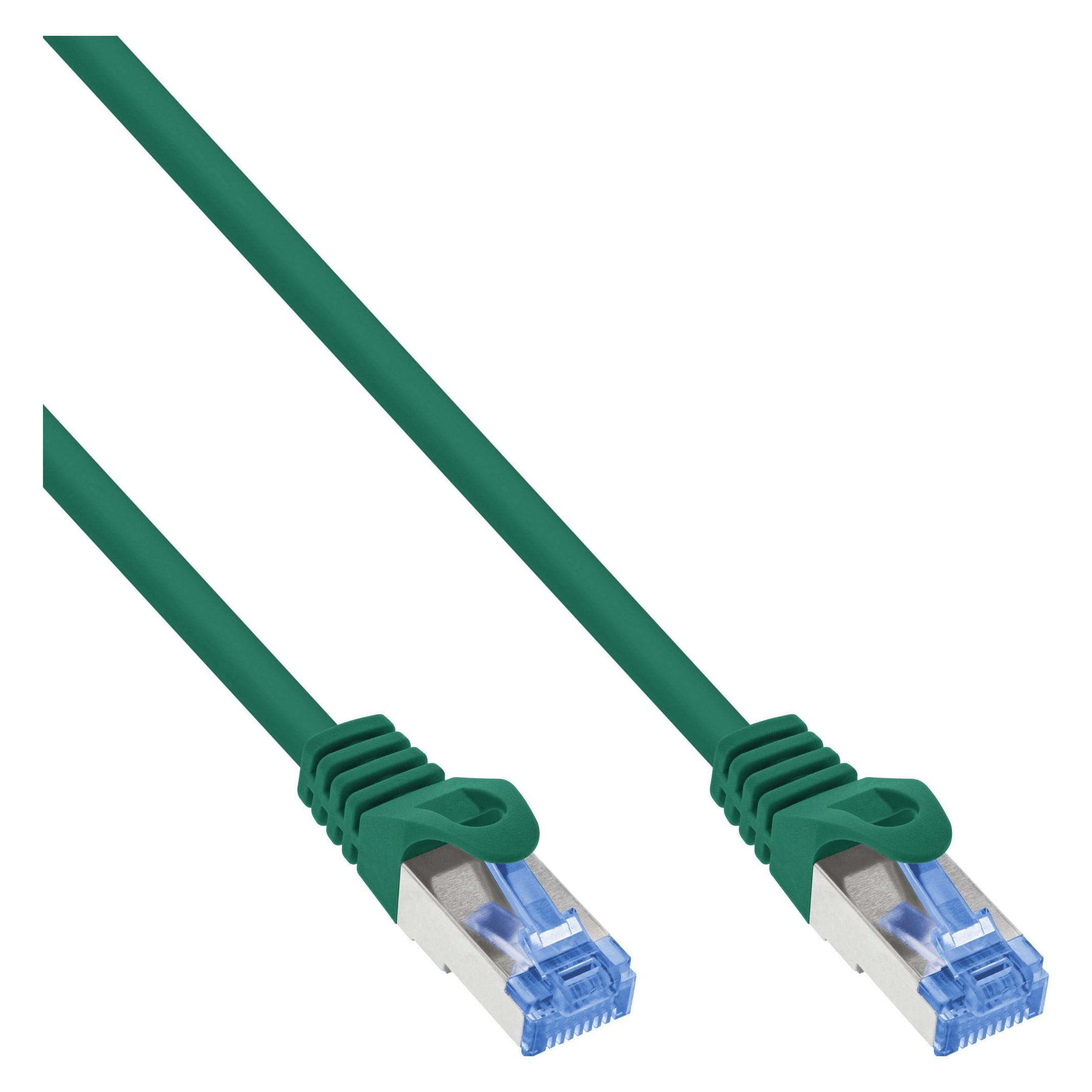 InLine Patchkabel (S/FTP, CAT6a, 0.30 m) (72633G)