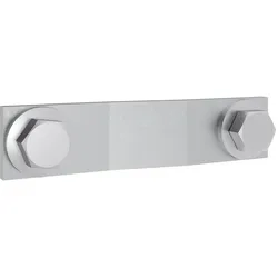 ABN XPL305130 PEN-Brücke CU vernickelt 30x5x130mm mit Befestigungsschrauben