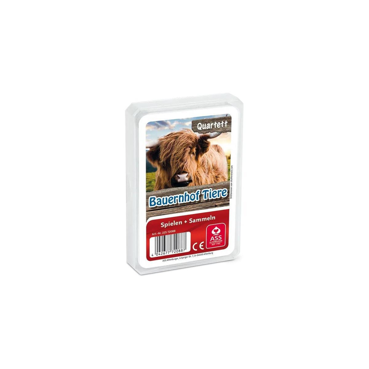 Vierdelige set met boerderijdieren van ASS