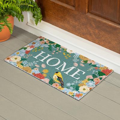 Evergreen "HOME Birds PVC Trapper Mat 28""x16"" - 28"" x 16"""