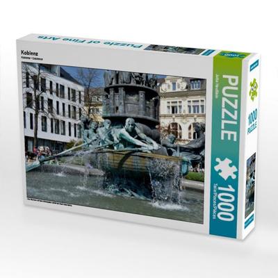 CALVENDO Puzzle Koblenz | 1000 Teile Lege-Größe 64x48cm Foto-Puzzle für glückliche Stunden