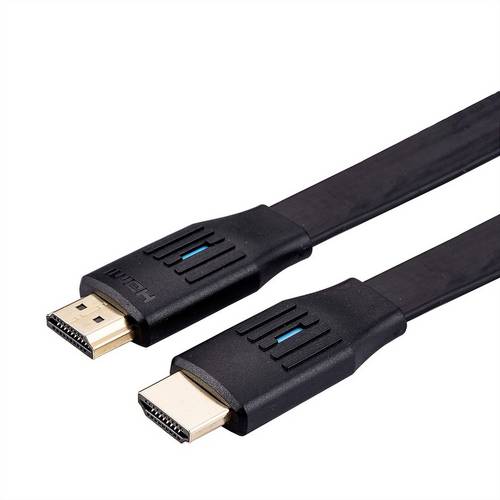 Value HDMI Anschlusskabel HDMI-A Stecker, HDMI-A Stecker 3m Schwarz 11.99.5908 8K UHD, Audio Return Channel, vergoldete
