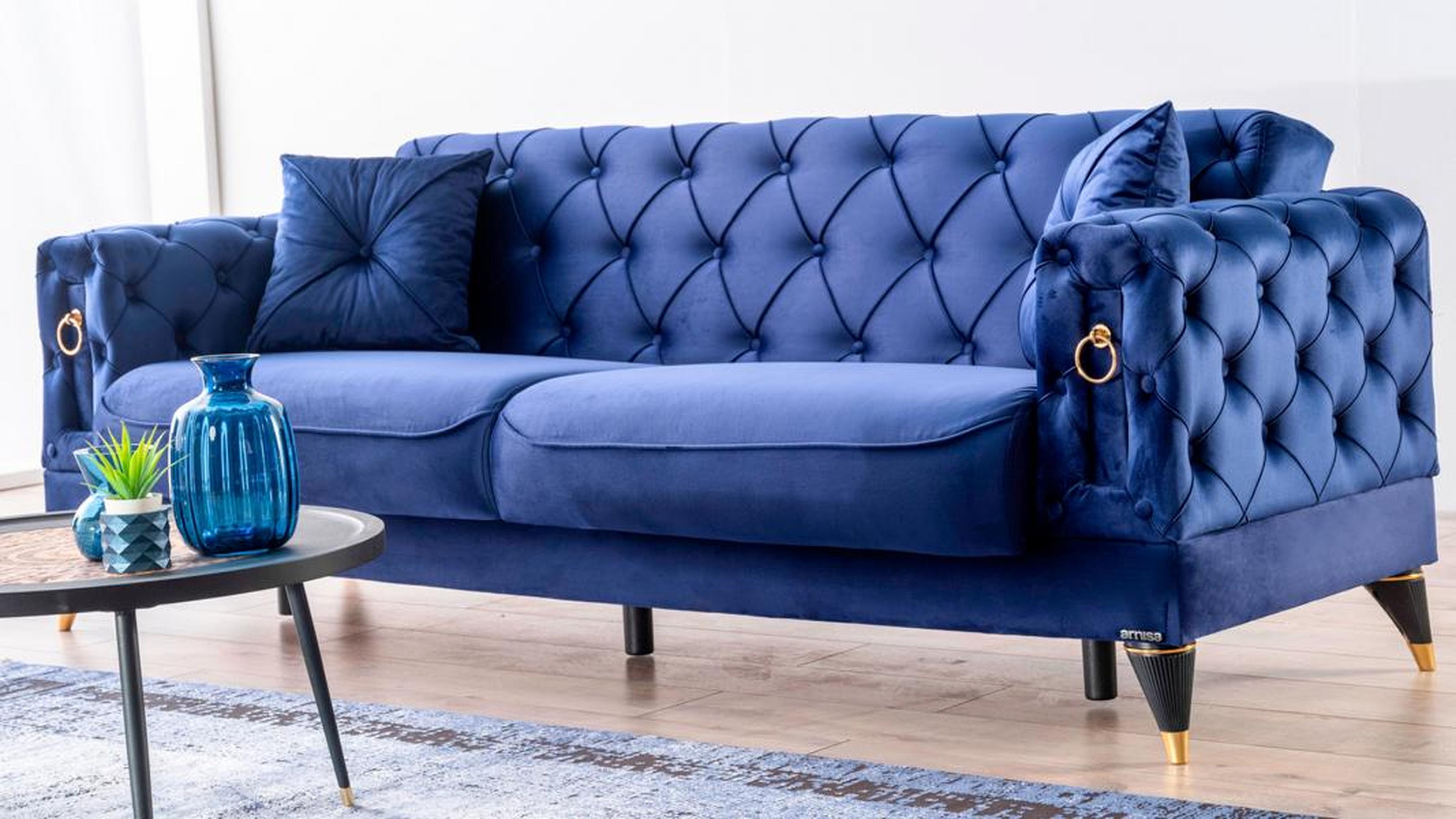 Elegante Sofagarnitur 3+3 Sitzer Perfekte Kombination aus Stil und Komfort