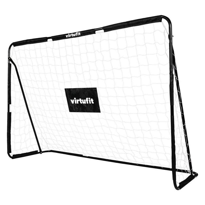 Virtufit Porta da calcio con porta da parete - Porta da calcio - 215 x 150 cm (30707)