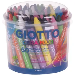 Giotto, Malstifte, Pot of 60 maxi wax pastels (60x)