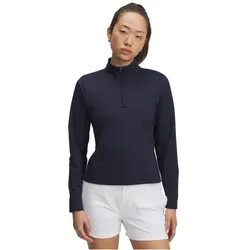 UNDER ARMOUR Drive 1/4-Zip langarm Golfshirt Damen 410 - midnight navy/midnight navy XL