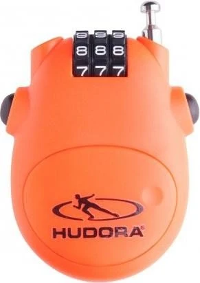 Hudora Kabelschloss (orange)