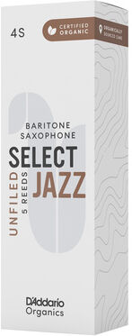 DAddario Woodwinds Organic Sel. Jazz Unf. BAR 4S