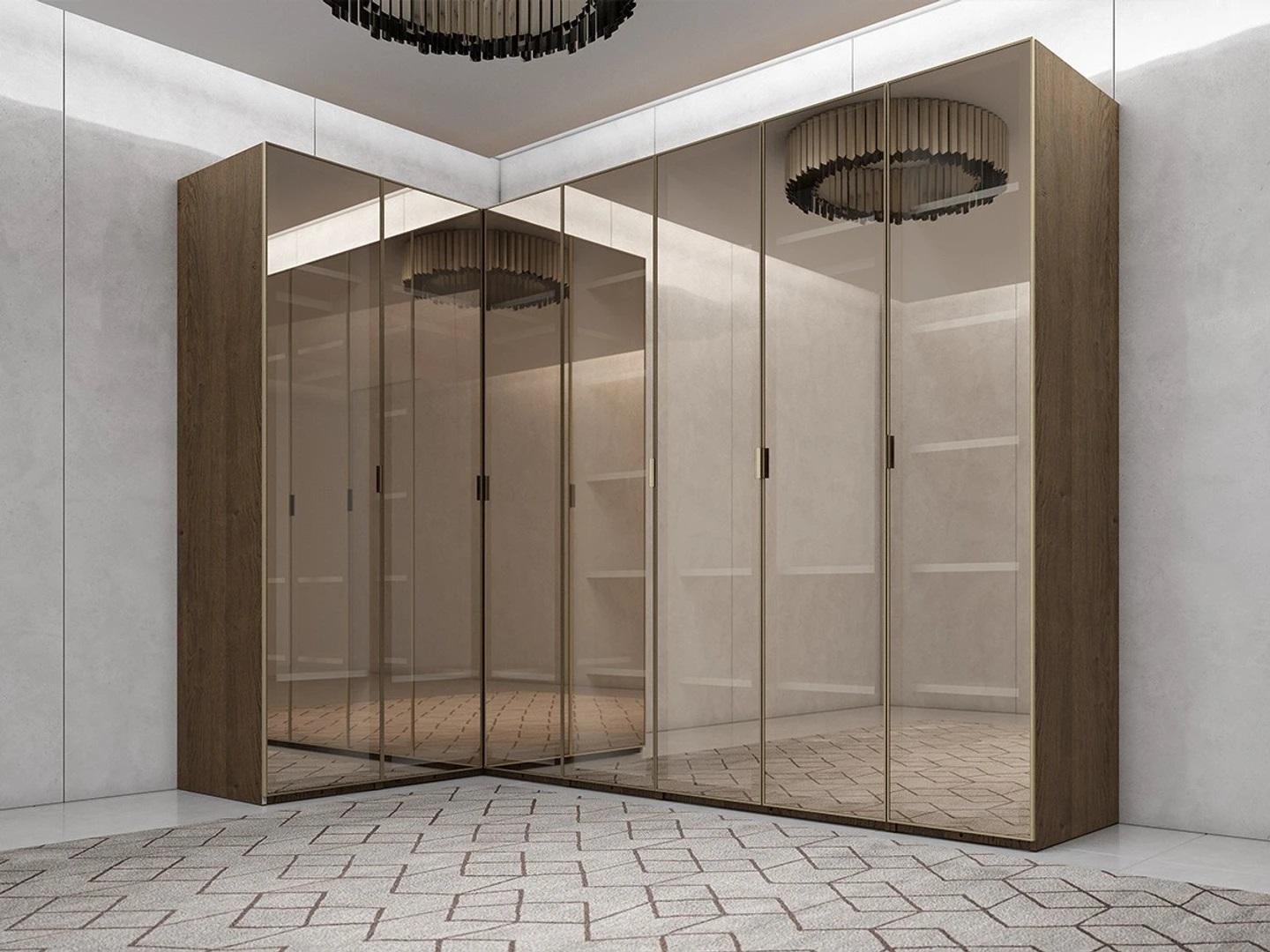 Schlafzimmer Eckschrank Designer Luxus Schränke Einrichtung