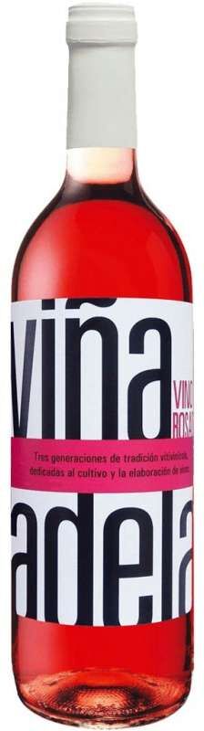 Viña Adela Rosado de Viñedos de Aldeanueva - Vino rosado con 11,50% de graduación
