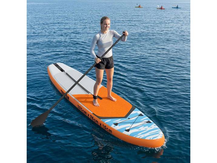 vidaXL Aufblasbares Stand-Up-Paddle-Board TRITON 335 x 76 x 15 cm Blau