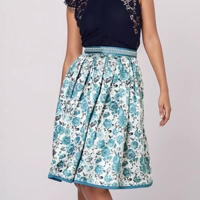 LightInthebox Oktoberfest Beer International Beer Festival Dirndl Skirt Oktoberfest / Beer Bavarian Bavarian German Munich Wiesn Women's Beer Festival Traditional Style Cloth
