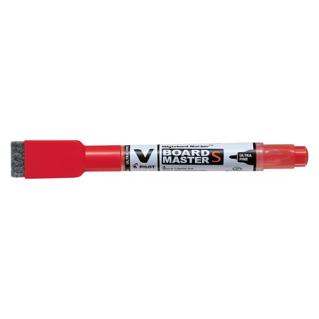 Pilot Whiteboardmarker V-Board Master S Begreen 0,8mm rot inkl. Wischer (1x) (5086702)