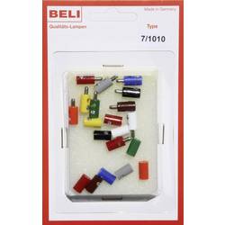 BELI-BECO 7/1010 Miniatur-Bananenstecker Stecker Stift-Ø: 2.6 mm 1 Set Package