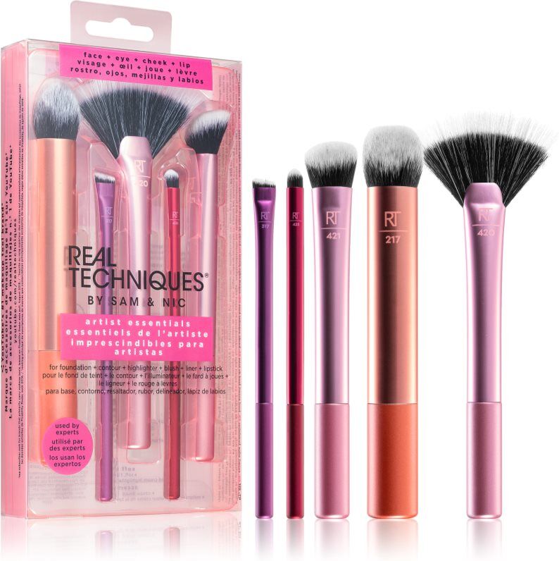 Real Techniques Artist Essentials Børstesæt 5 stk.