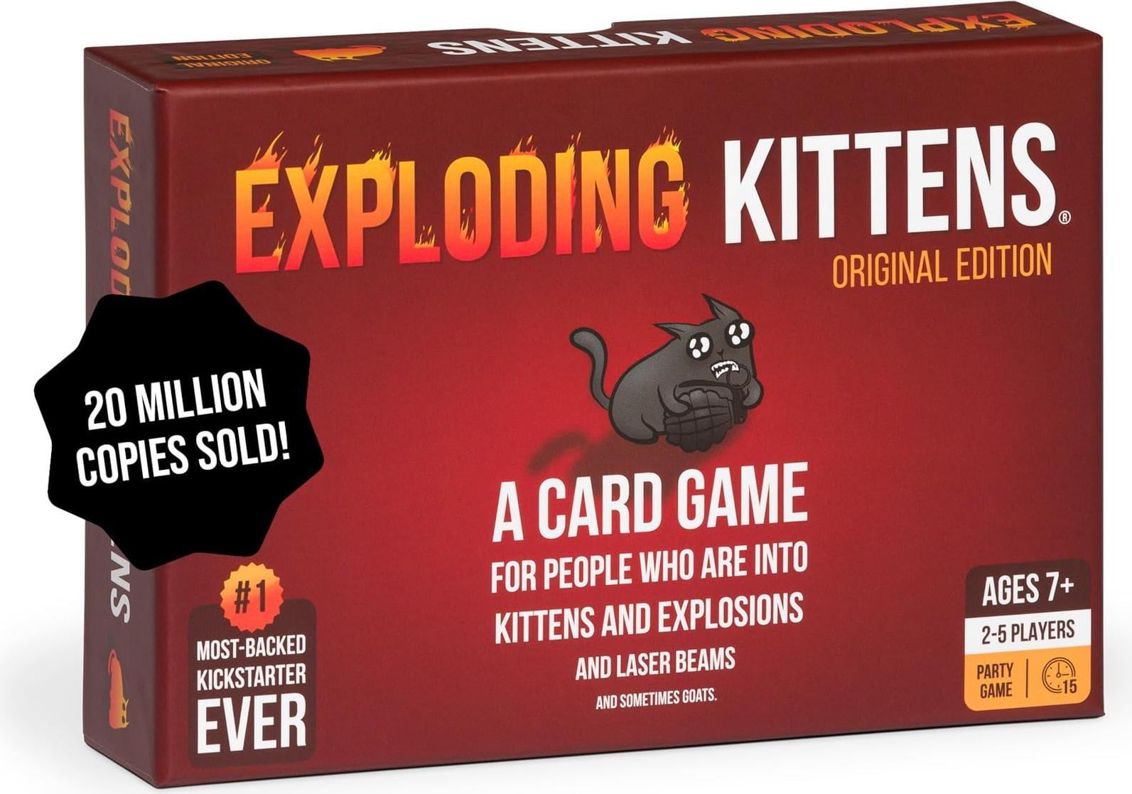 Exploding Kittens Kaartspel door Exploding Kittens LLC (Engelse versie)