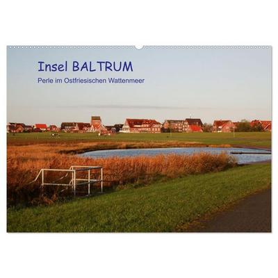 Insel Baltrum, Perle im Ostfriesischen Wattenmeer (Wandkalender 2027 DIN A2 quer), CALVENDO Monatskalender