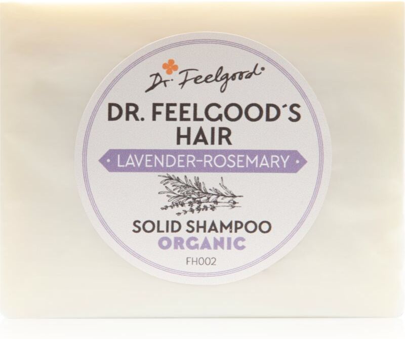 Dr. Feelgood Lavender & Rosemary shampoing solide bio 100 g