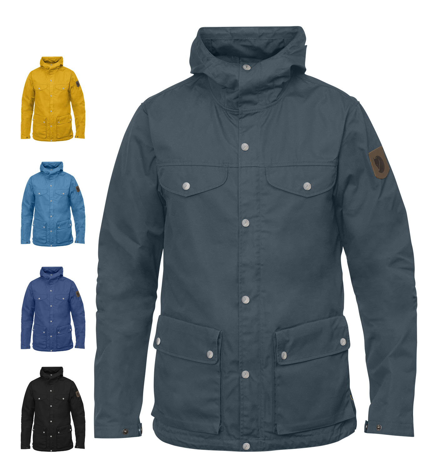 Fjällräven Greenland Jacke Herren black Größe XS