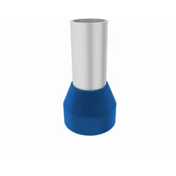 10 Stück E 50/20 Aderendhülsen isoliert blau 50mm2/20mm E50-20 Elpromet C.20.50020