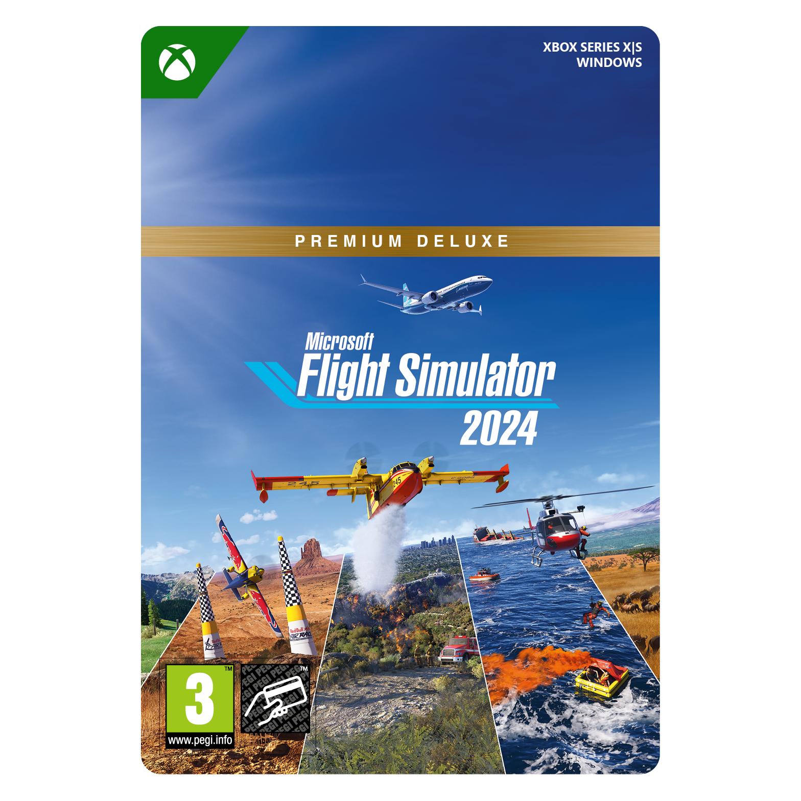 Microsoft Flight Simulator - Premium Deluxe Edition (Windows, Xbox Series S, Xbox Series X) (G7Q-00333)