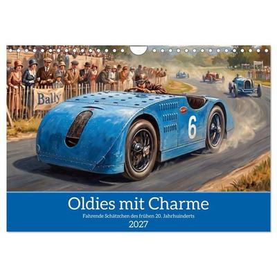 Oldies mit Charme (Wandkalender 2027 DIN A4 quer), CALVENDO Monatskalender