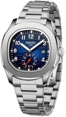 Quick Pick Pro NIBOSI Tactical Elegance Military Watch For Men With Calendar & Waterproof Design g