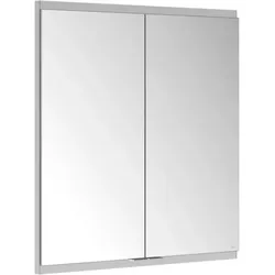 Keuco Royal Modular 2.0 Spiegelschrank 800200070000300 700 x 700 x 120 mm, 1 Steckdose, 1 Doppel-USB-Ladestelle, Wandeinbau, 2-türig