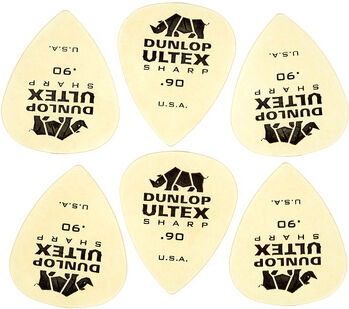 Dunlop Ultex Sharp Players Picks 0.9