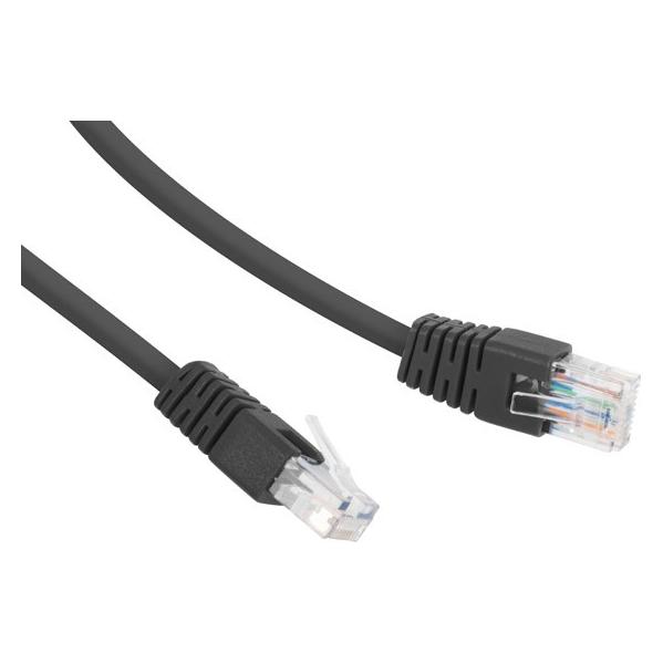 Gembird PP6U-5M Netzwerkkabel Schwarz Cat6 U/UTP (UTP) (U/UTP, CAT6, 5 m) (PP6U-5M/BK)