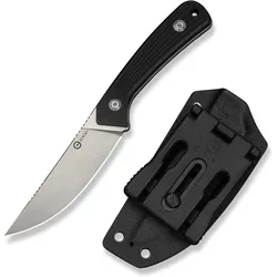 Civivi, Mehrzweckmesser, Nóż Carveth Fixed AEB-L Black G10