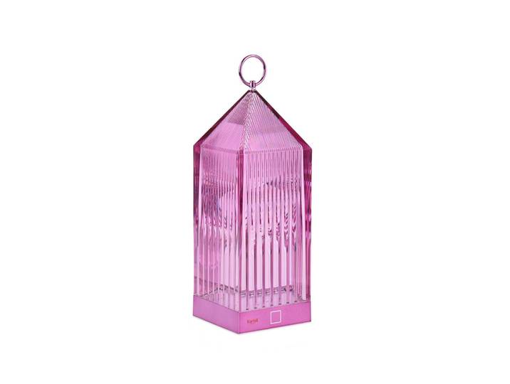 Lampe à poser Lantern Portable V2 Wisteria - Kartell - Balcon - Design - Plastique - Lanterne