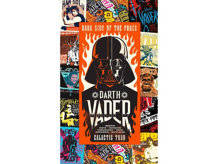 Vliestapete Star Wars Rock on Posters ca.120x200cm