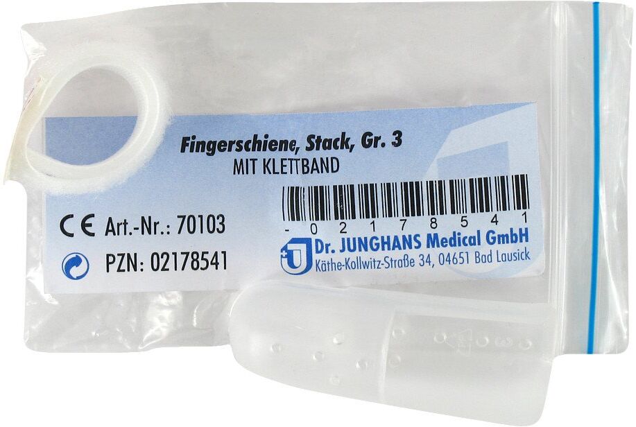 Fingerschiene nach Stack Größe 3 Klettband 1stk