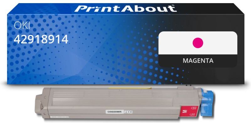 PrintAbout Toner kompatibel mit OKI 42918914 - Magenta