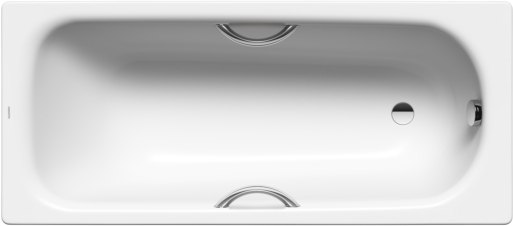Kaldewei SANIFORM PLUS STAR 331 Badewanne 133100011001 150x70cm, Invisible Grip, glänzend, alpinweiß