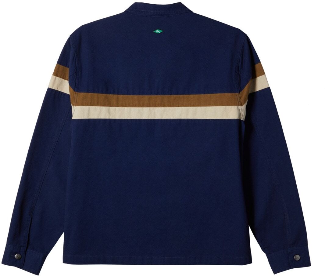 Outdoorjacke QUIKSILVER "Snyc Cotton", Herren, Gr. S, blau (ocean), Obermaterial: 100% Baumwolle., Jacken Outdoorjacke ocean S