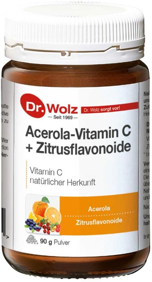 Dr. Wolz Acerola-Vitamin C + Zitrusflavonoide 90g
