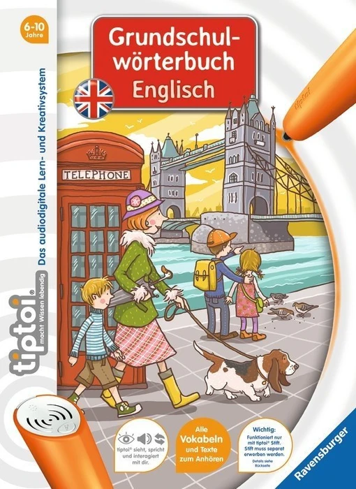 Ravensburger tiptoi Grundschulwörterbuch Englisch