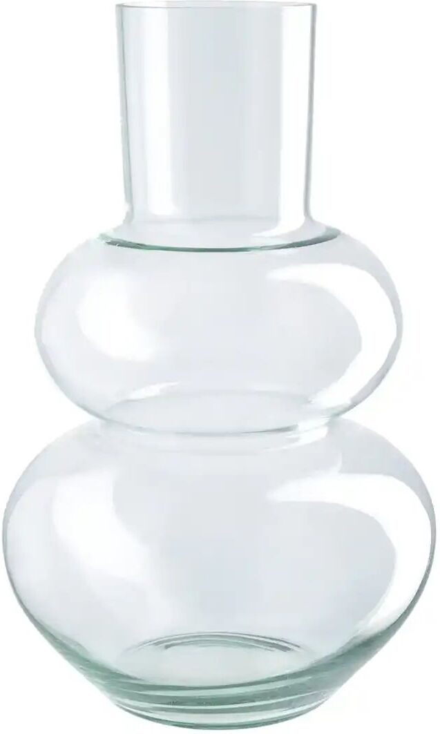 Höffner Vase   ¦ transparent/klar ¦ Glas ¦ Maße (cm): H: 30  Ø: 19