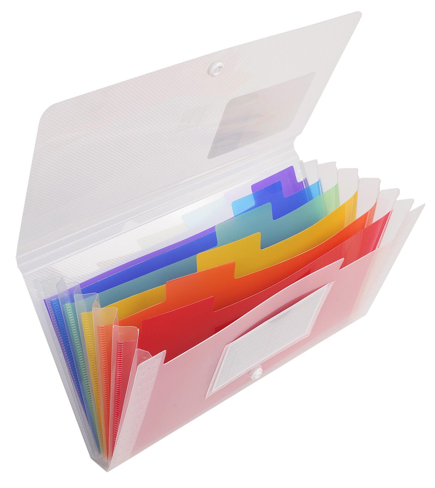 Exacompta Fächermappe Crystal, 7 Fächer 55398E