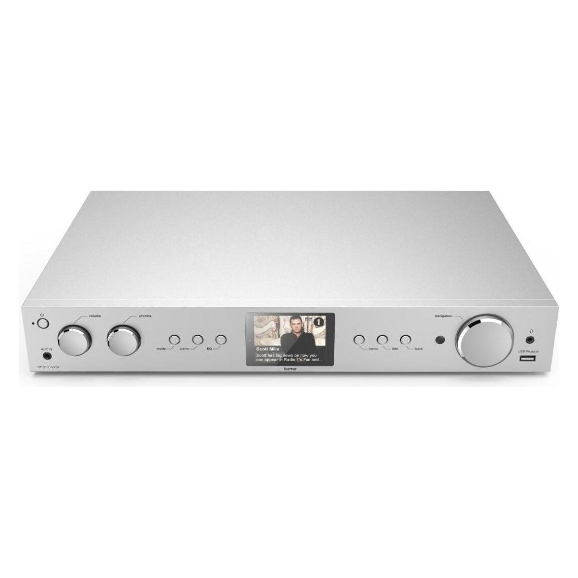 Hama DIT2105SBTX (DAB, DAB+, FM, Bluetooth, Radio Frequency (RF), WLAN) (00054252)