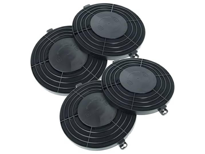 vhbw 4 Filtre compatible avec Ikea 503.045.89HDLN0160SHOTTEIK 503.046.07HDUD0150SHOTTEIK hotte aspirante\, Filtre à charbon actif - 25\,5 cm