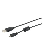Digital Data Communications Equip Life USB-Kabel Micro-USB Type B M bis USB M 1 m Schwarz (128596)