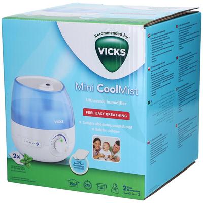 Vicks Mini CoolMist Luchtbevochtiger 1 St Spender