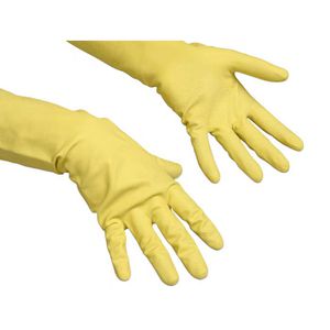 Vileda-Professional Gummihandschuhe Contract, Der Ökonomische, Latex, gelb, Größe XL