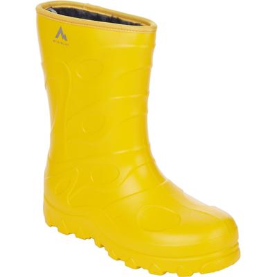 Gummistiefel MCKINLEY "UX.-GUMMISTIEFEL ROCK DOUBLE", Damen, Gr. 41/42, wärmend, gelb, Synthetik, Schuhe Gummistiefel, gefüttert