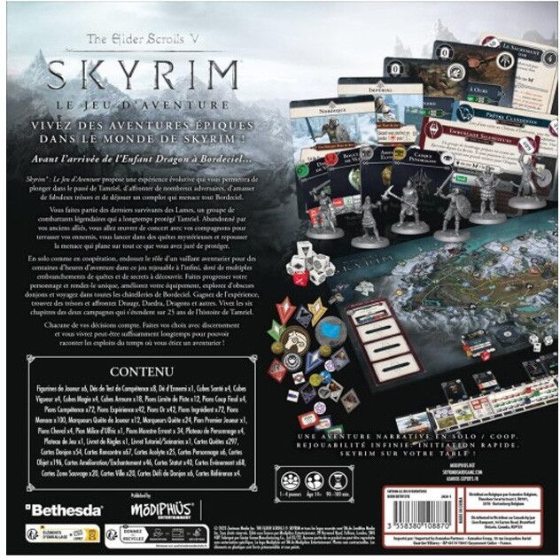Modiphius Entertainment The Elder Scrolls V : Skyrim The Adventure Game